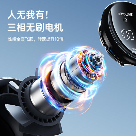 几素超高速小风炮强力制冷手持小风扇无叶涡轮迷你便携式USB充电桌面电风扇静音大风力降温神器随身电扇小型FA53pro1 商品图4