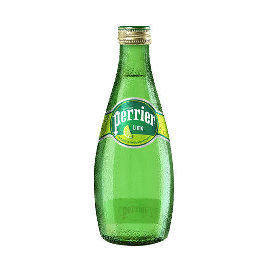 法国perrier巴黎水青柠味330ml 商品图0