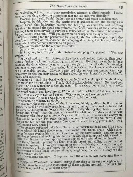 约19世纪后期 狄更斯《老古玩店》 8幅插图 真皮精装36开 商品图12
