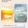 「三款配色！双卡扣密封」饺子盒冷冻盒不沾底大容量饺子收纳整理盒厨房用品可微波解冻手提密封保鲜盒 商品缩略图3