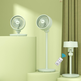 【团购展示】西佑 驱蚊香薰遥控立式循环扇F6W-零度绿