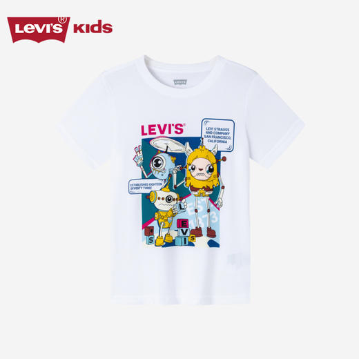 Levi's儿童童装短袖T恤LV2322175GS-001 商品图0