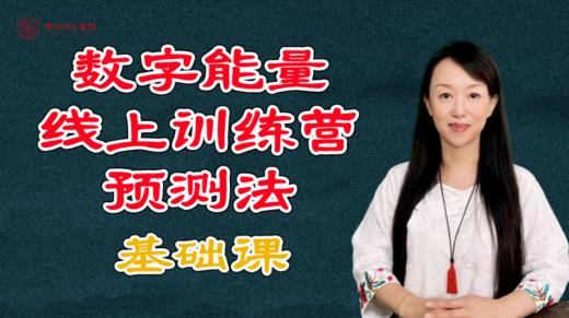 数字能量训练营——三大预测法 商品图0