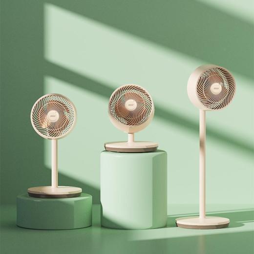 【团购展示】西佑 驱蚊香薰立式循环落地扇F6-奶咖 商品图0