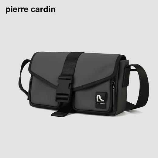 皮尔卡丹messenger系列 邮差翻盖时髦斜挎包男士 商品图2