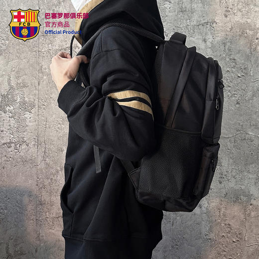 巴塞罗那俱乐部官方商品丨新款商务大容量百搭双肩包背包球迷书包 商品图3
