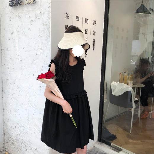裁缝学苑 AW56无袖连衣裙A字裙1:1实物服装纸样剪裁图纸牛皮纸样 商品图5