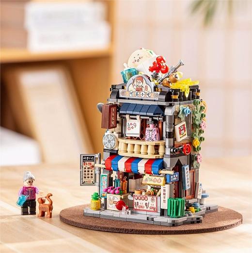 LOZ俐智拼装积木玩具 美食城寨系列 商品图0
