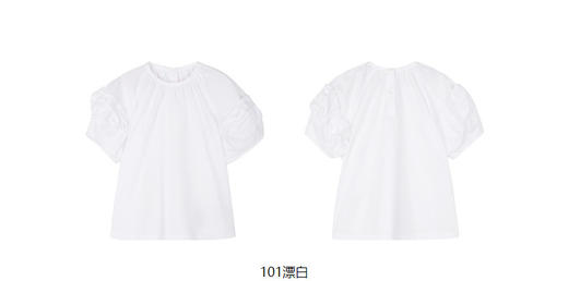 jnby  23年夏款  全棉府绸短袖TOP  1N6213330 商品图12