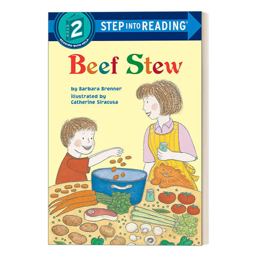 英文原版 Step into Reading 2 -Beef Stew 炖牛肉 兰登分级阅读2 英文版 进口英语原版书籍 商品图0