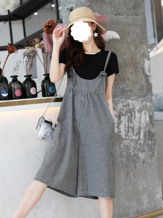 裁缝学苑 AW58女背带裤裙裤1:1实物服装纸样剪裁图纸牛皮纸样 商品图0