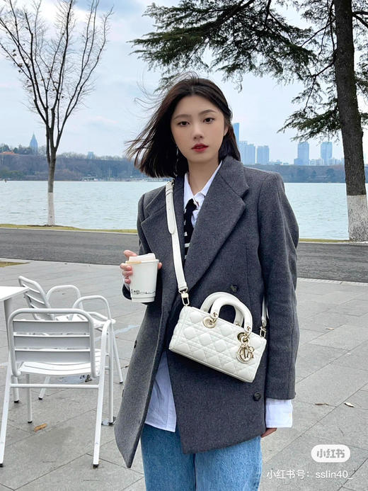 𝐃𝐢𝐨.𝐫 joy 22cm 小号-白色 商品图0