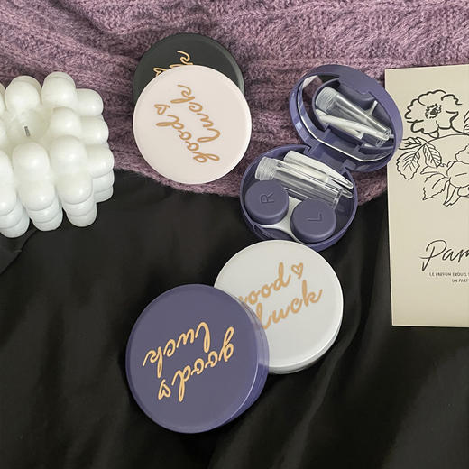 隐形眼镜盒/像鱼as523烫金 商品图1