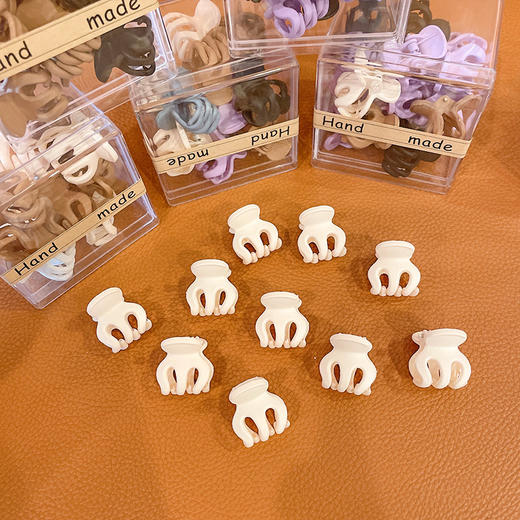 【周扬青同款，造型神器】黑色小号抓夹高马尾固定神器刘海侧边鲨鱼发夹后脑勺女发卡 商品图6