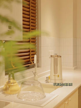 必须嗥瑟一下我的5m2开放式奶油厨房!