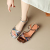 时尚个性，拼色夏新舒适拼色凉鞋ZYY-A427 商品缩略图1