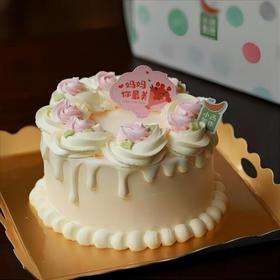 鲜果奶油小花蛋糕