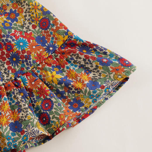 【马克珍妮 芦芙】夏装新款 女童盛夏花园纯棉连衣裙230032 商品图5