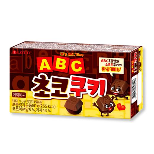 乐天 ABC巧克力曲奇饼干50g 商品图0