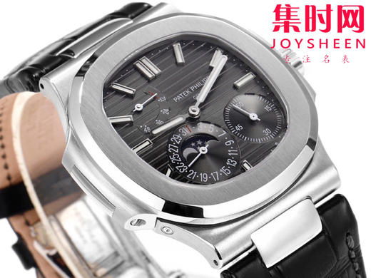 GR百达翡丽Patekphilippe运动系列鹦鹉螺5712霸道总裁 PP5712GR 男士机械腕表 商品图2