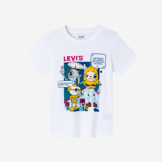 Levi's儿童童装短袖T恤LV2322175GS-001 商品图4