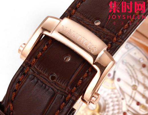 GR百达翡丽Patekphilippe运动系列鹦鹉螺5712霸道总裁 PP5712GR 男士机械腕表 商品图6