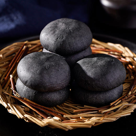 【以黑养黑！五黑桑葚紫米饼】控糖不控营养，绸缎般的绵润，精选原材料，不单独添加蔗糖早餐糕点心粗粮饱腹代餐零食品健康好吃好吃 商品图3