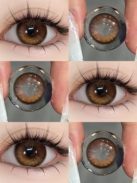 【中直径】Monicar mor-暗夜赤豆-14.2mm【年抛 0-800度 无525/575 】 商品图9