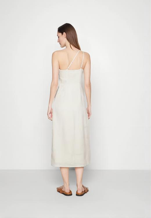FAITHFULL THE BRAND - SOKO MIDI DRESS-EGGSHELL - 女装 - 连身裙 - 蛋皮色 商品图3