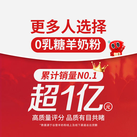 【零乳糖羊奶补钙系列套餐犬用】谷登零乳糖羊奶粉200g（犬）*2罐+高钙片400片*1瓶 商品图2