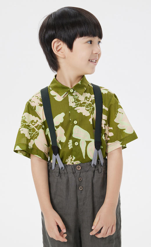 jnby   23年夏款  长绒棉透气短袖衬衣  1N6213730 商品图6