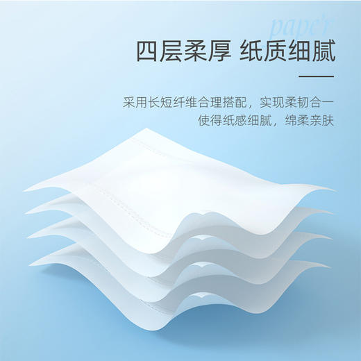 「6大卷！四层加厚」植护大卷纸450g/卷6卷大盘纸 居家日用卫生纸酒店有芯卷纸厕所厕纸清洁工具 商品图1