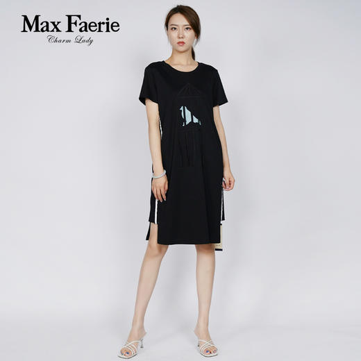 H82LB073韩版时尚连衣裙 商品图2