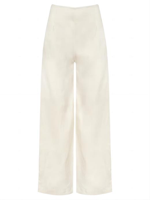 FAITHFULL THE BRAND - OTTAVIO PANTS-EGGSHELL - 女装 - 长裤 - 蛋皮色 商品图5