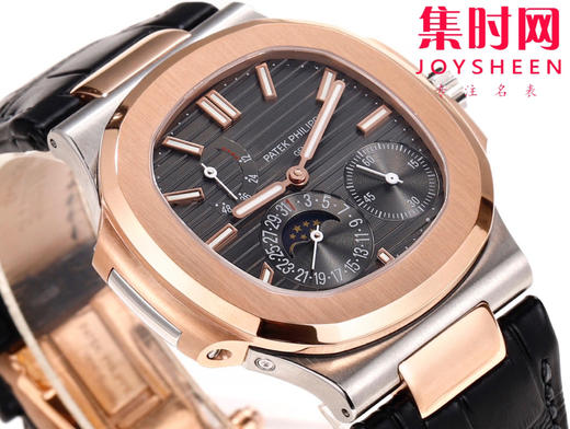 GR百达翡丽Patekphilippe运动系列鹦鹉螺5712霸道总裁 PP5712GR 男士机械腕表 商品图2