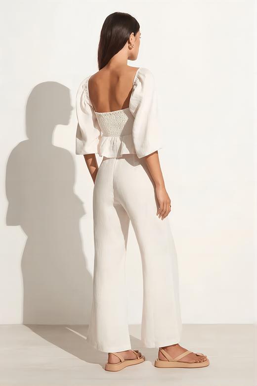 FAITHFULL THE BRAND - VIVICA TOP-EGGSHELL - 女装 - 上衣 - 蛋皮色 商品图3