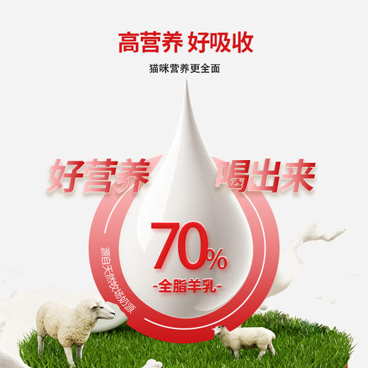 套餐【喵星人套餐】猫咪羊奶粉200g+复合维生素片200片+六种菌3g*8袋+化毛膏120g+鱼油配方营养膏120g 商品图1