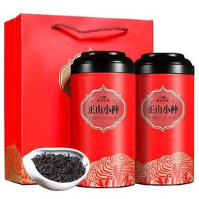 「两罐礼罐装」红茶正山小种金骏眉武夷山桐木关罐装茶500g茶饮
