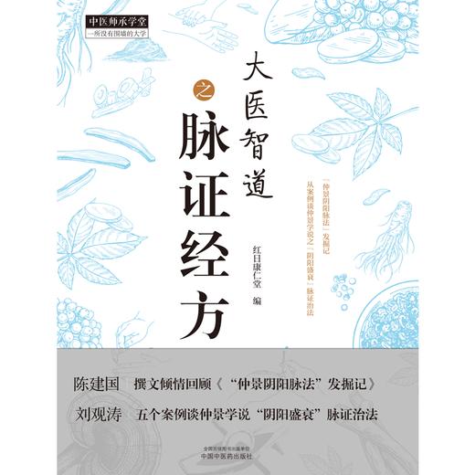 大医智道之脉证经方（中医师承学堂丛书）  红日康仁堂 著 中国中医药出版社  经方方剂学书籍 商品图1