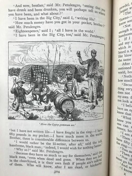 1896年 乔治·博罗《拉文格罗》 埃德蒙·苏利文45幅插图 真皮精装32开 商品图13