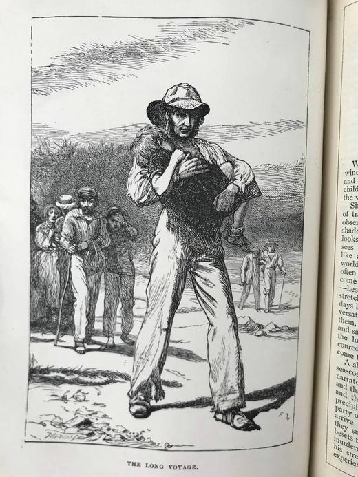 1869-1870年 狄更斯《美国札记/再版集/非商业旅人》 10余幅插图 真皮精装36开 商品图8