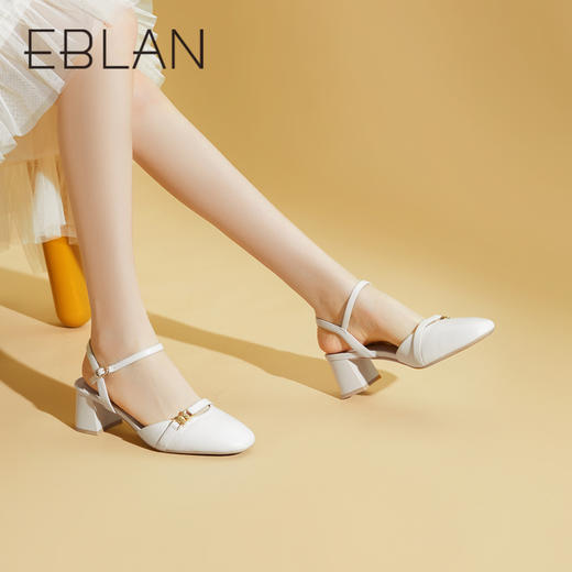 EBLAN夏季时装凉鞋时装半凉 商品图0