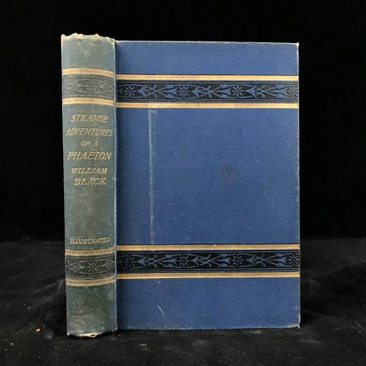 1886年 威廉·布莱克《马车奇异之旅》 英国艺术家塞缪尔·埃德蒙·沃勒13幅插图 漆布精装32开 商品图0