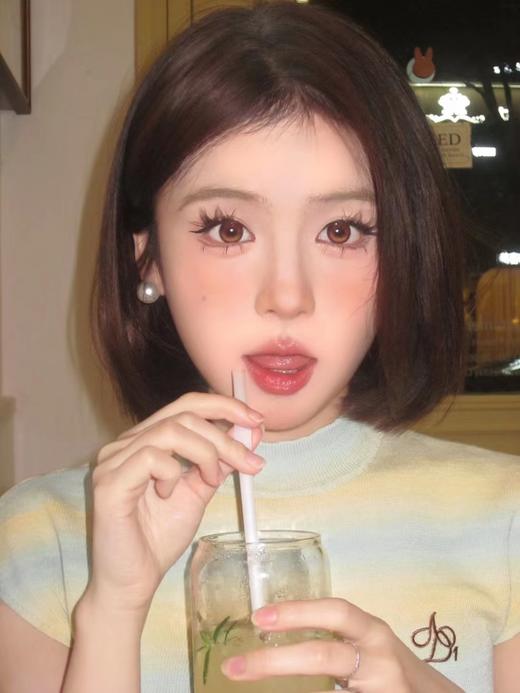 【中直径】Monicar mor-暗夜赤豆-14.2mm【年抛 0-800度 无525/575 】 商品图7