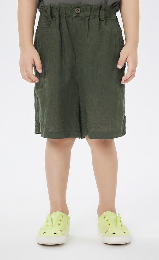 jnby   23年夏款  亚麻柔软短裤  1N6E12070 商品图7