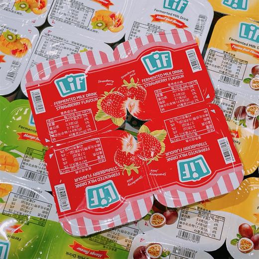 越南进口LIF低脂酸奶-草莓味100g 商品图1
