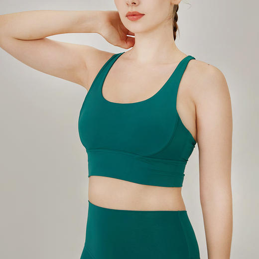 【买一赠一】2025luulu运动健身内衣跑步减震lulu运动文胸欧美交叉美背裸感瑜伽背心Bra 商品图1