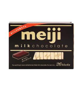 日本进口 明治/Meiji至尊牛奶钢琴巧克力礼盒120g 26枚 HXS