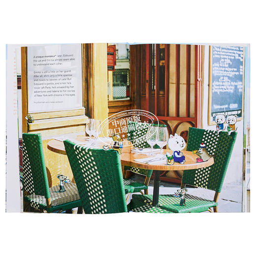 【中商原版】Christophe Urbain 在巴黎的爱玛 Emma in Paris 英文原版 进口图书 儿童绘本 故事图画书 游历法国之旅 6岁以上 商品图4