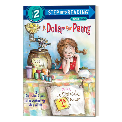 英文原版 Step into Reading 2 - A Dollar for Penny  Penny的一美元 兰登分级阅读2 英文版 进口英语原版书籍 商品图0